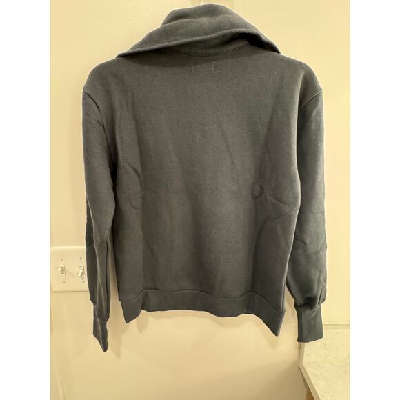 The Drop “Murphy” Half-Zip Sweatshirt | Black | Size Large NWT - Picture 4 of 7